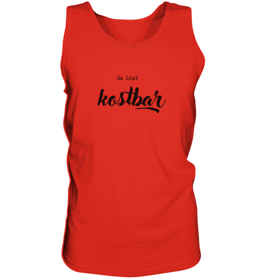 Kostbar - Tank-Top - wertvoll und geliebt 