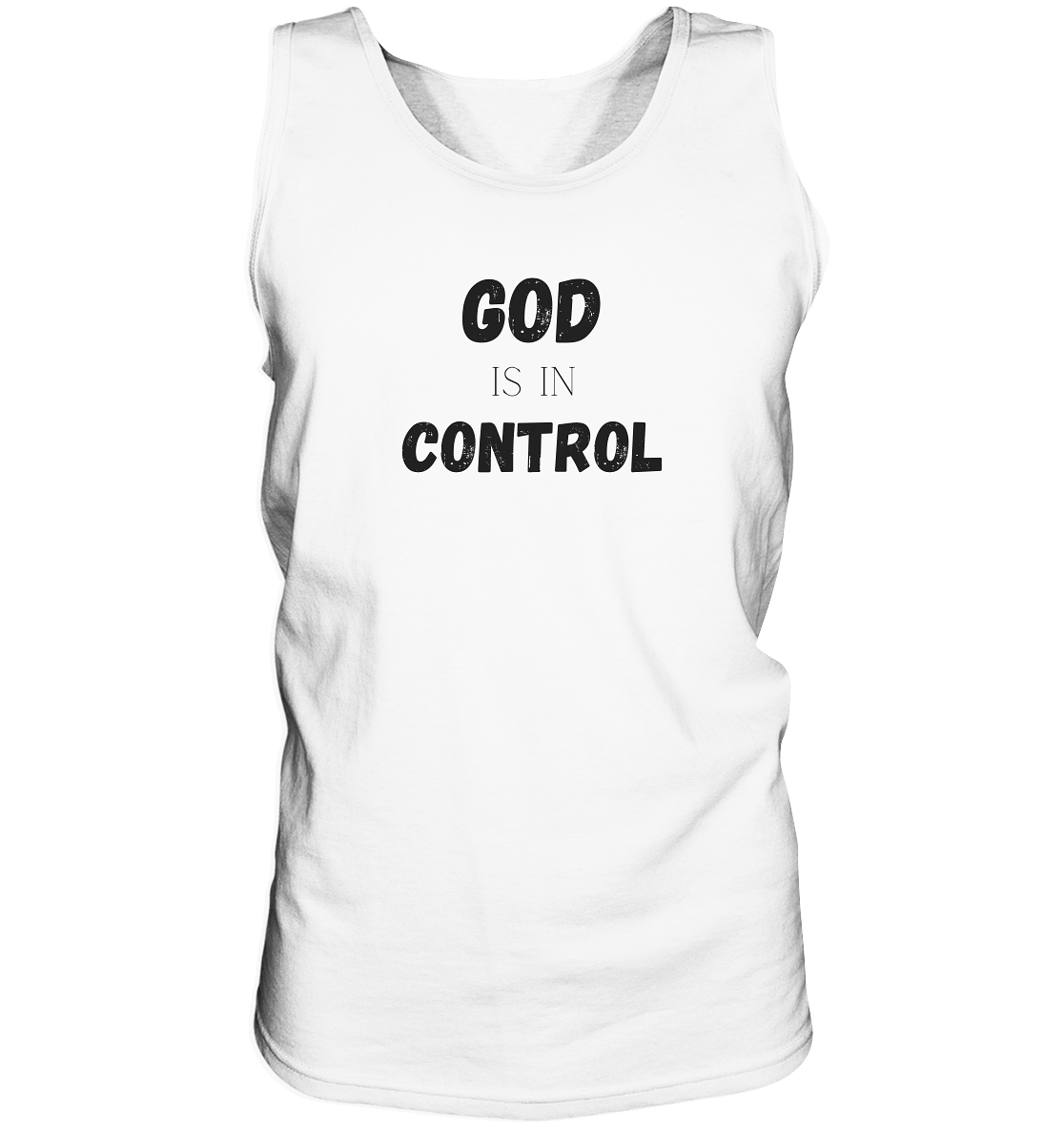 God is in control H - Tank-Top - wertvoll und geliebt 