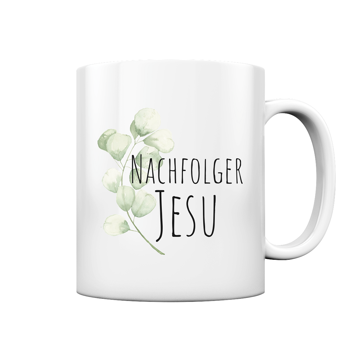 Nachfolger Jesu - Tasse glossy - wertvoll und geliebt 