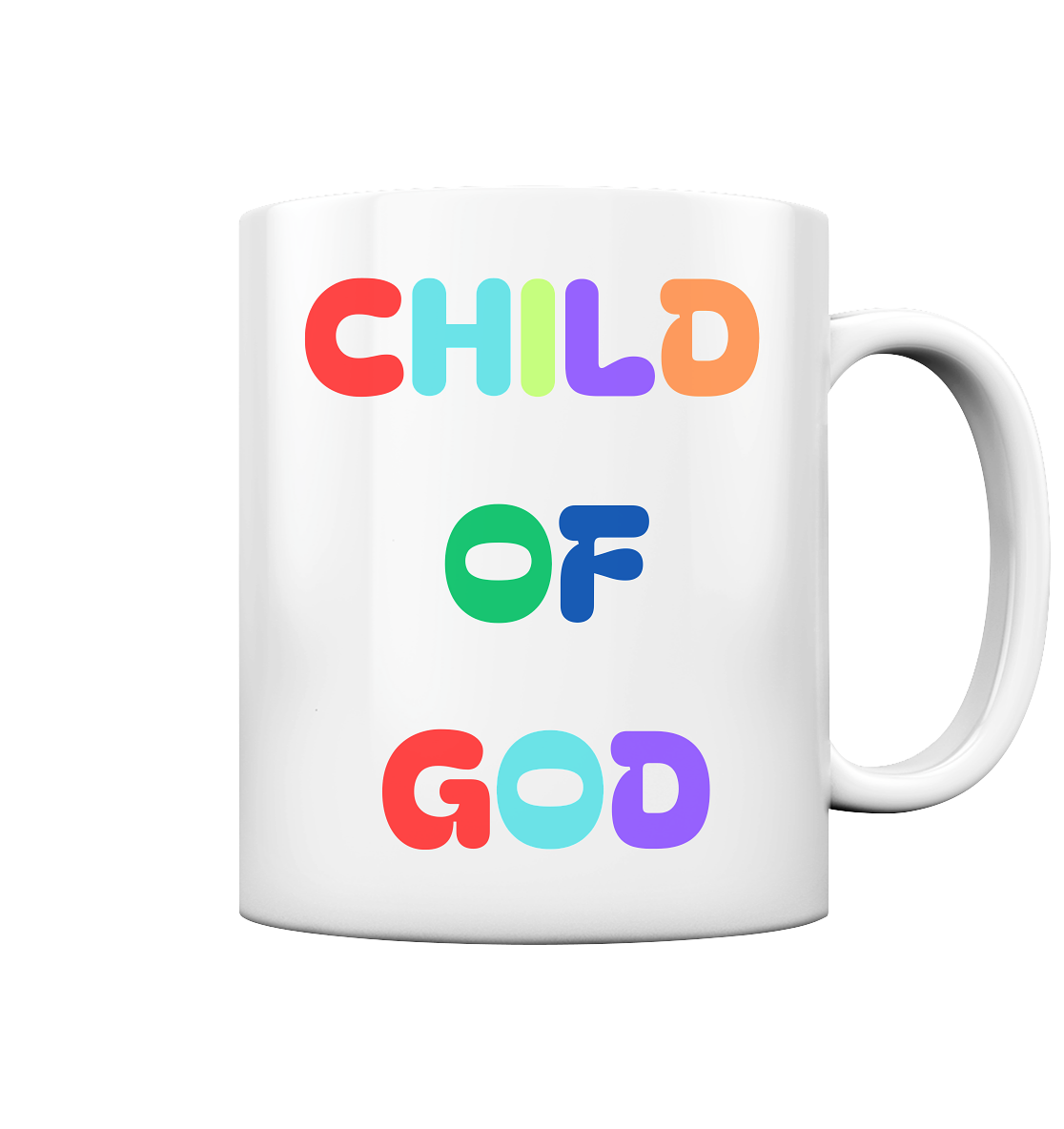 Child of God by Noah - Tasse glossy - wertvoll und geliebt 