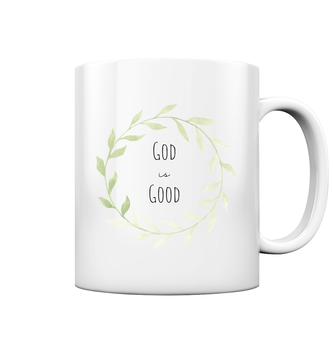 God is good - Tasse glossy - wertvoll und geliebt 