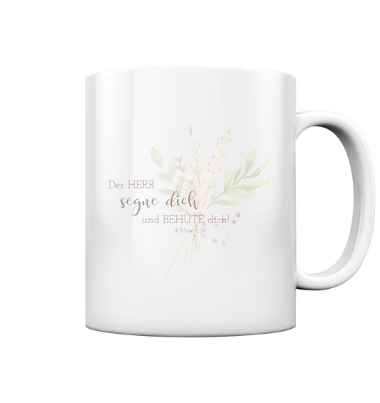 Derr Herr segne dich - Tasse glossy