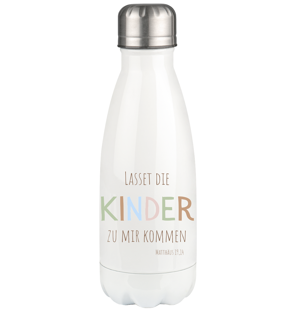 Lasset die Kinder zu mir kommen - Thermoflasche 350ml - wertvoll und geliebt 
