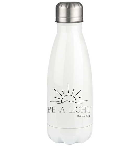 Be a light - Thermoflasche 350ml - wertvoll und geliebt 