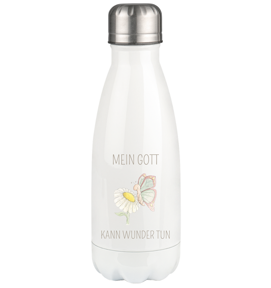 Mein Gott kann Wunder tun - Thermoflasche 350ml - wertvoll und geliebt 