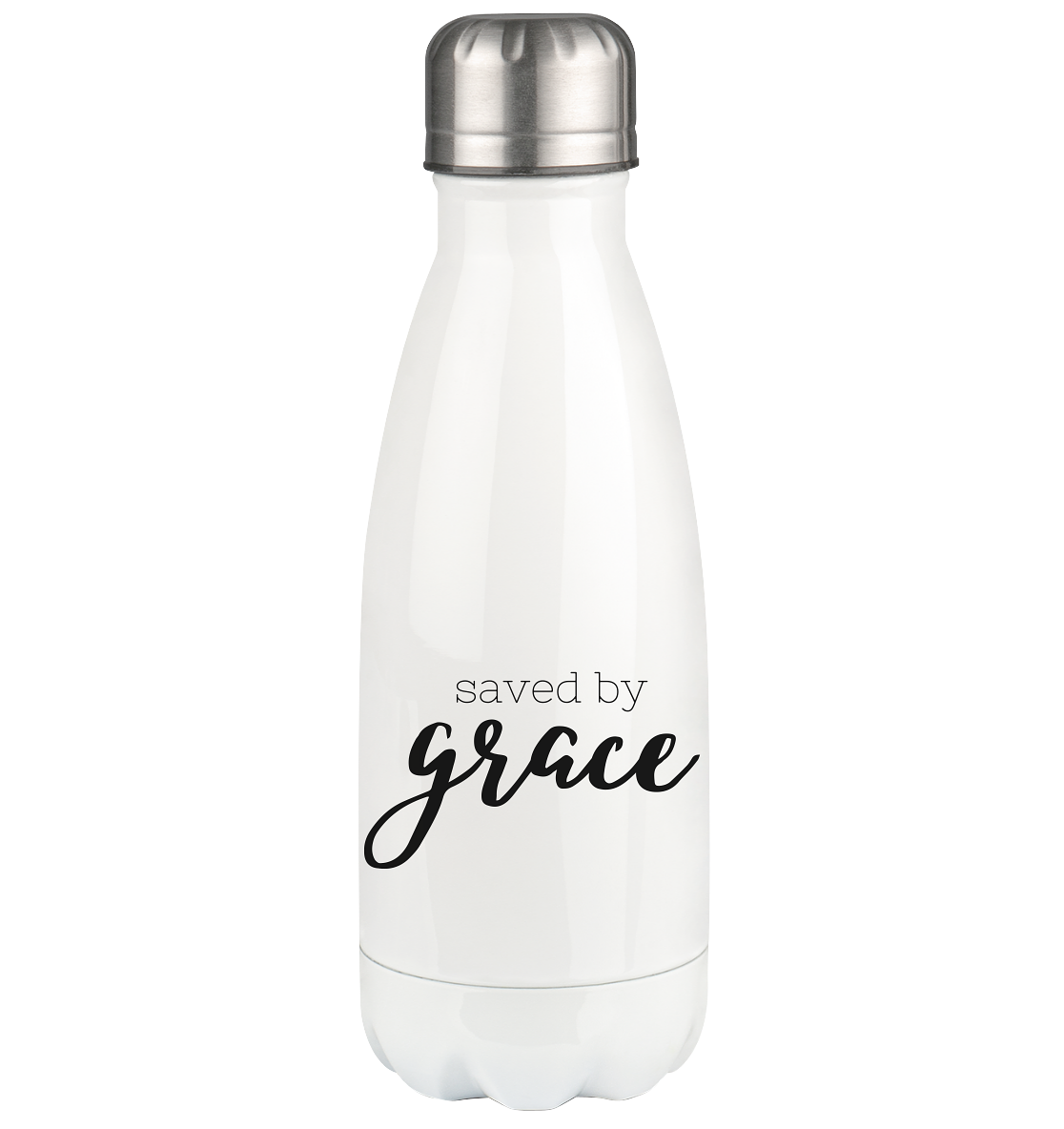 Saved by grace - Thermoflasche 350ml - wertvoll und geliebt 