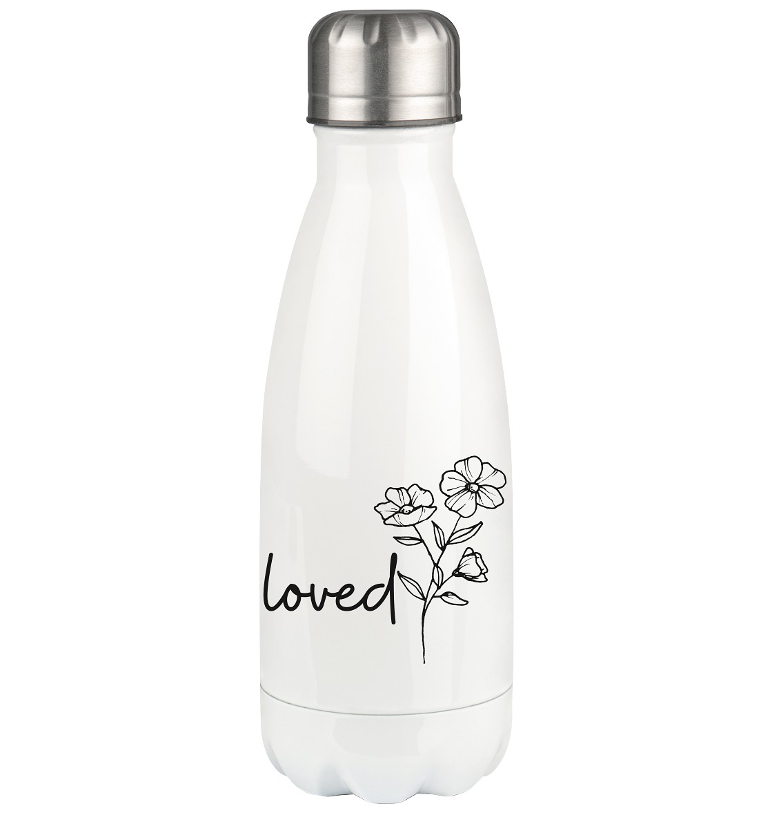 loved - Thermoflasche 350ml - wertvoll und geliebt 