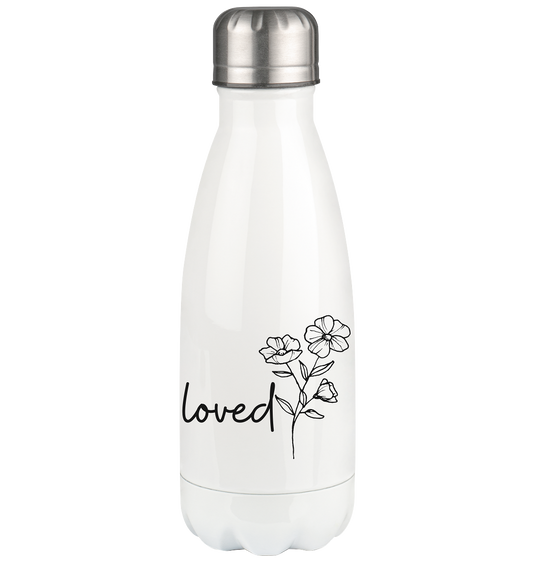 loved - Thermoflasche 350ml - wertvoll und geliebt 