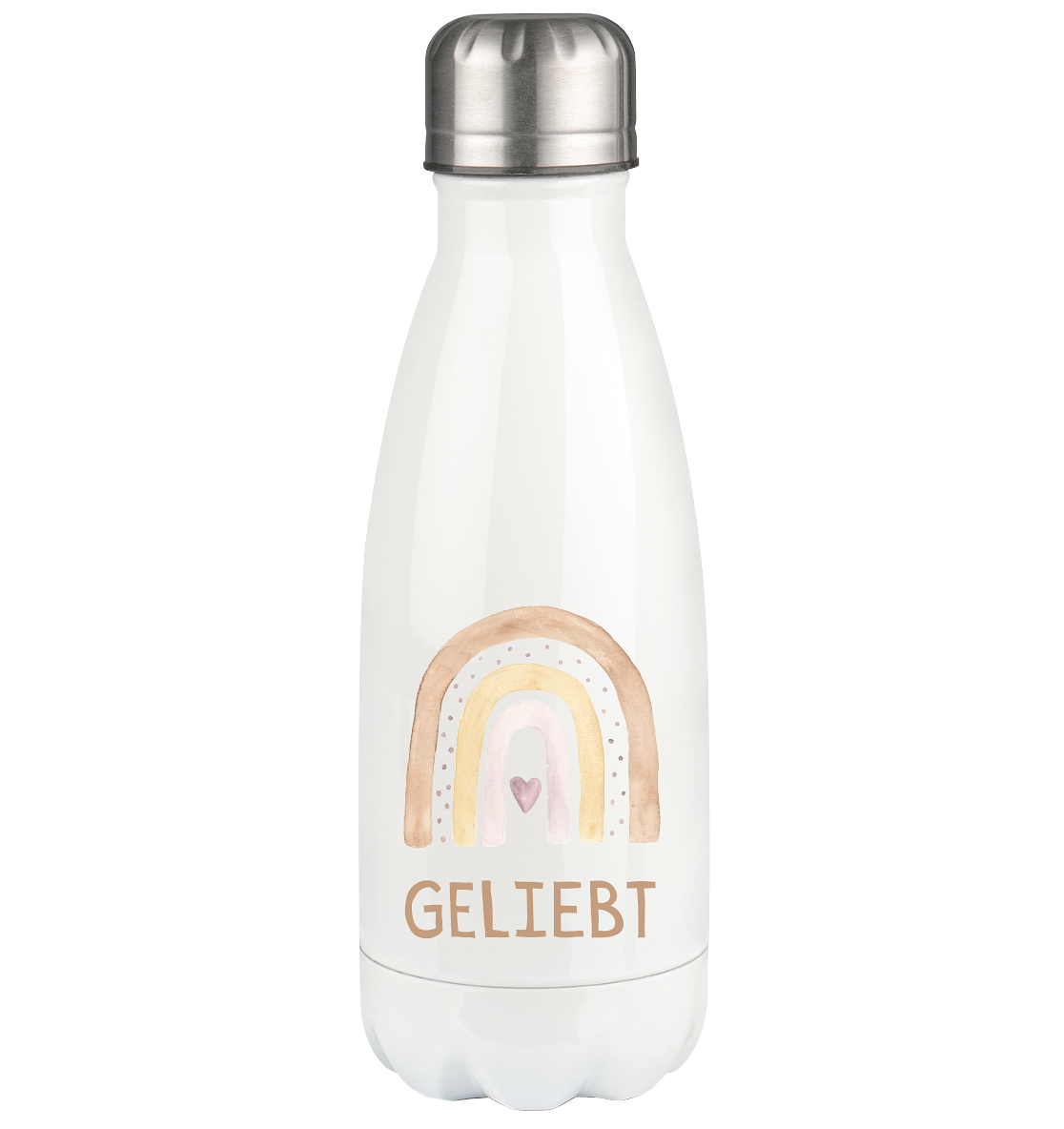 Geliebt Mädchen - Thermoflasche 350ml - wertvoll und geliebt 