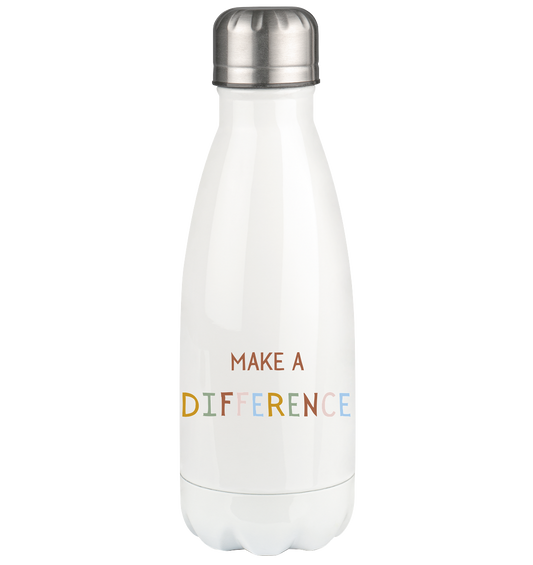 Make a difference - Thermoflasche 350ml - wertvoll und geliebt 