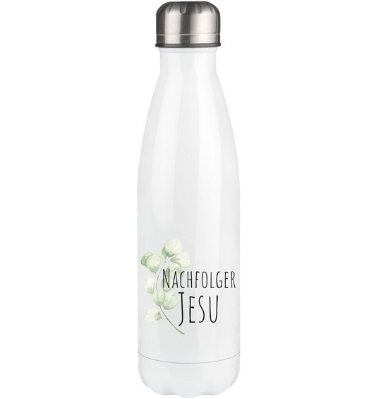 Nachfolger Jesu - Thermoflasche 500ml - wertvoll und geliebt 