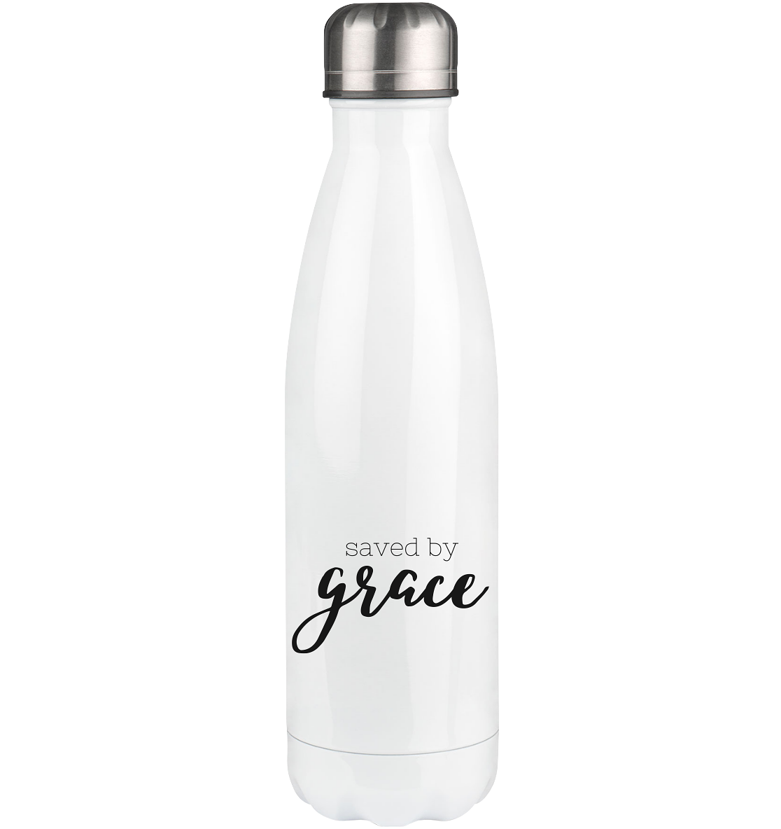 Saved by grace - Thermoflasche 500ml - wertvoll und geliebt 