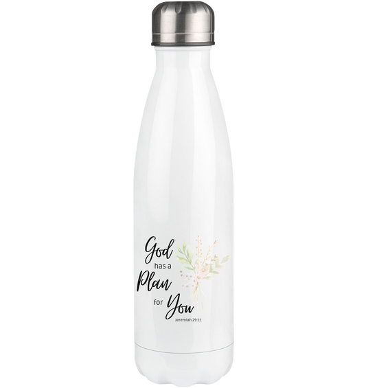 Jeremiah 29:11 - Thermoflasche 500ml - wertvoll und geliebt 