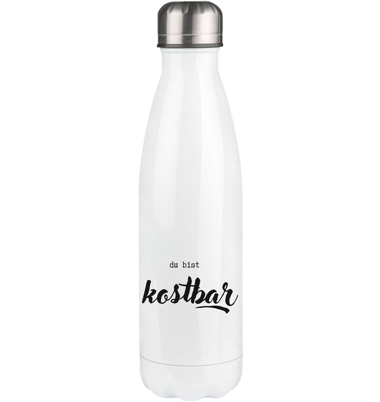 Kostbar - Thermoflasche 500ml - wertvoll und geliebt 