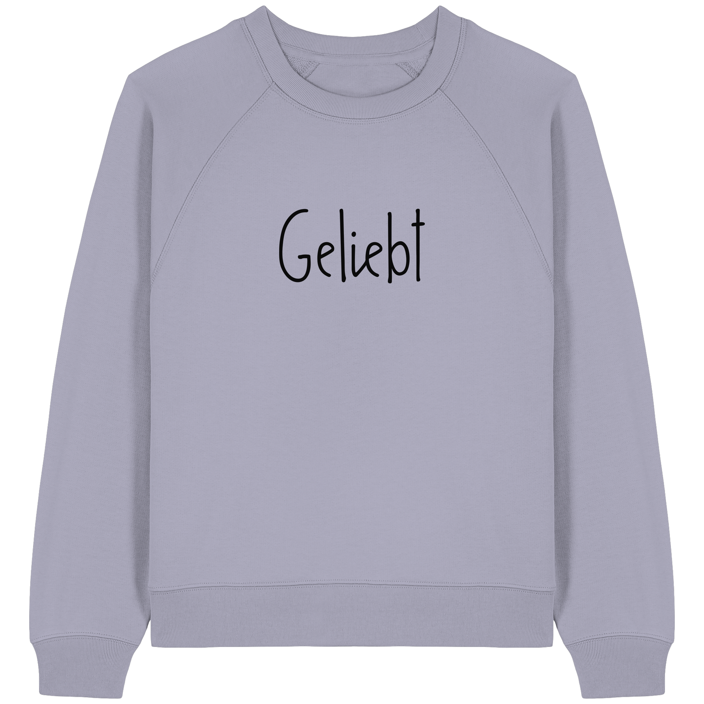 Geliebt - Womens Organic Raglan Sweatshirt - wertvoll und geliebt 